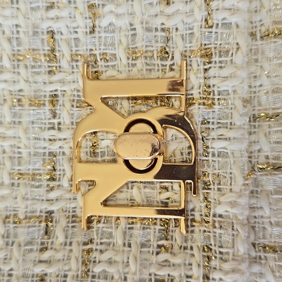 Badgley Mischka Bouclé Tweed Shoulder Bag - Picture 3 of 9